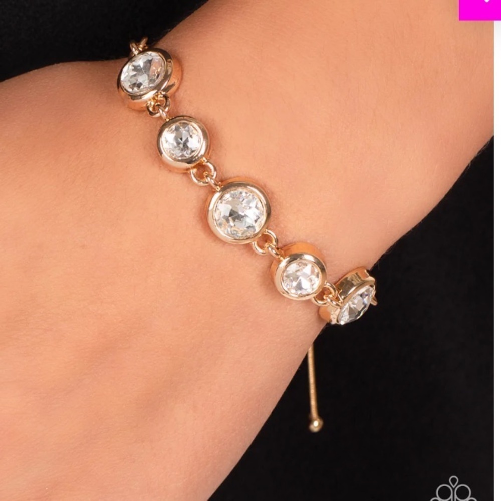 Classically Cultivated Gold Pull Bracelet. NWT